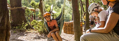 Temps de pause au milieu des bois