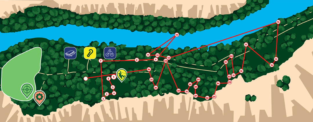 Parcours rouge