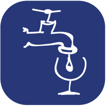 Icone eau potable